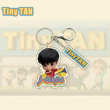 BTS Tiny Tan Acrylic Dynamite Keychains  방탄소년단